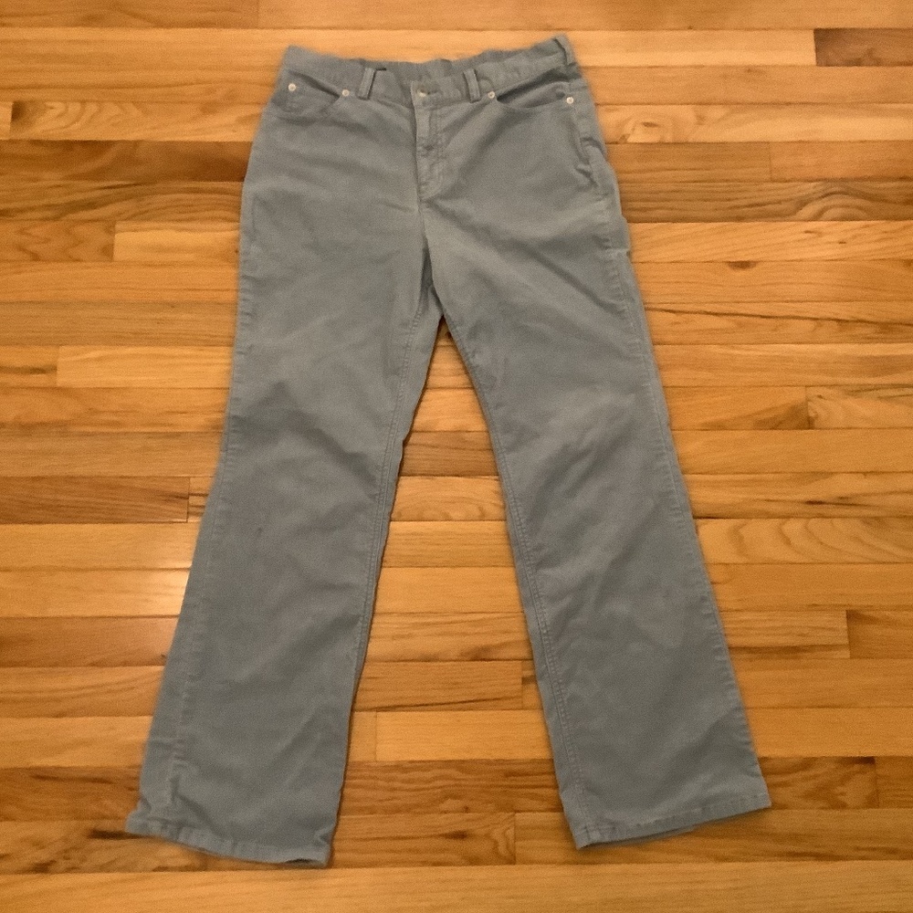 Blue Corduroy Pants